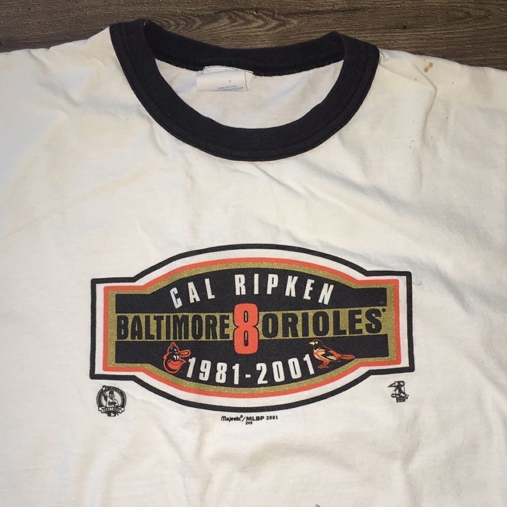Cal Ripken Jr 2131 General Mills Wheaties cereal box orioles team jersey t shirt - Picture 4 of 12